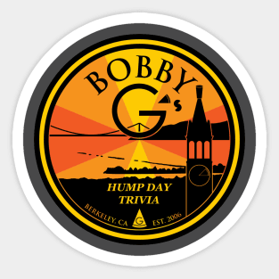 Bobby G's Hump Day Trivia Sticker